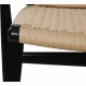 Hans Wegner black Ch-25 chair