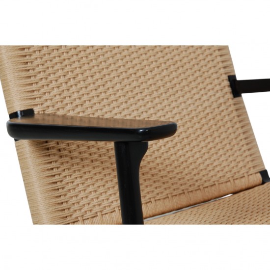 Hans Wegner black Ch-25 chair