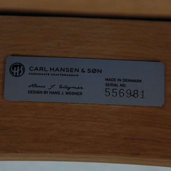 Hans Wegner Elbow chair in oiled oak