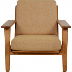 Hans Wegner GE-290 loungestol i eg