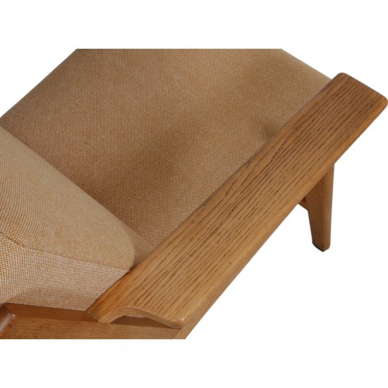 Hans Wegner GE-290 loungestol i eg