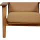 Hans Wegner GE-290 loungestol i eg
