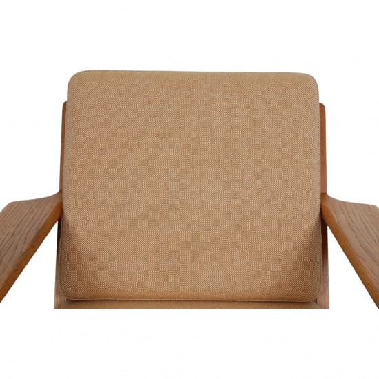 Hans Wegner GE-290 loungestol i eg