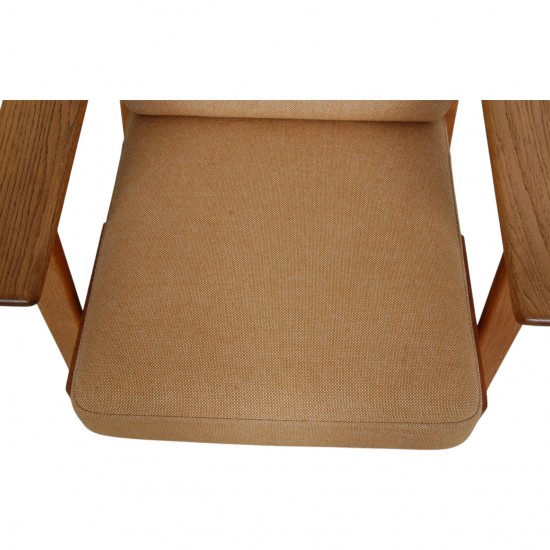 Hans Wegner GE-290 loungestol i eg