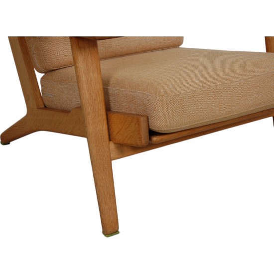 Hans Wegner GE-290 loungestol i eg