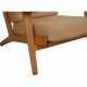 Hans Wegner GE-290 loungestol i eg