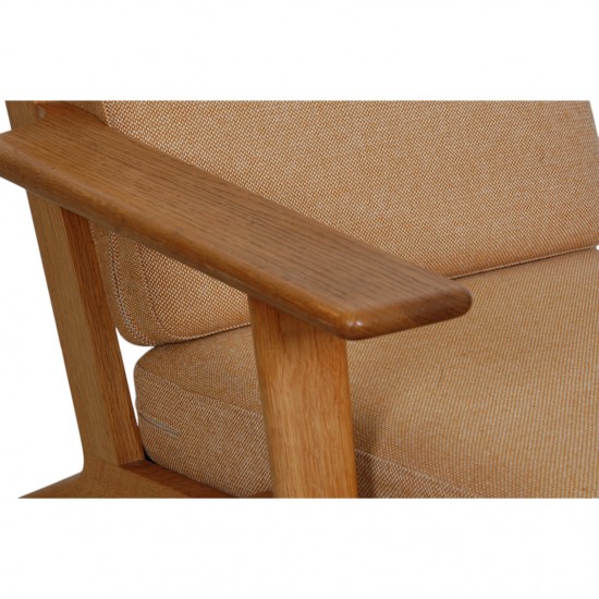 Hans Wegner GE-290 loungestol i eg