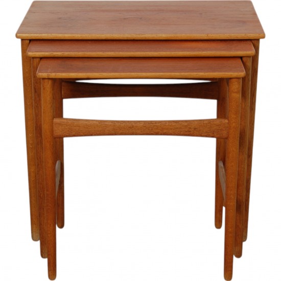 Hans Wegner indskudsborde af teak