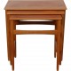 Hans Wegner indskudsborde af teak