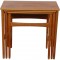 Hans Wegner stacking tables of teak