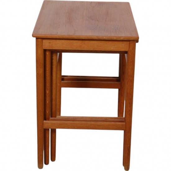 Hans Wegner indskudsborde af teak