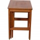 Hans Wegner indskudsborde af teak