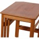 Hans Wegner indskudsborde af teak