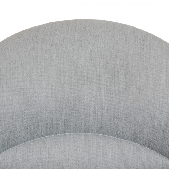 Hans Wegner Oculus chair in grey fabric