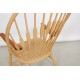 Hans Wegner Peacock chair of teak and ash