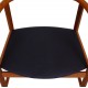 Set of 4 Hans Wegner PP203 chairs of oak