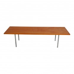 Hans J Wegner teak wood coffee table 186x62  Hans J Wegner teak wood coffee table 186x62