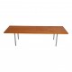 Hans J Wegner sofabord af teak træ 186x62 