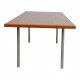 Hans J Wegner teak wood coffee table 186x62 