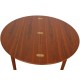 Hans Wegner game table of walnut