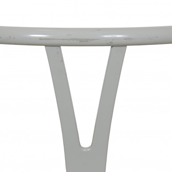Sæt med 4 grå Hans Wegner CH24 y-stole