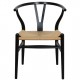 Hans Wegner CH24 wishbone chair black lacqure