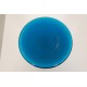 Holmegaard vase blå H: 16,5 Cm.