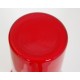 Holmegaard red Vase H: 23 Cm.