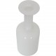 Holmegaard white vase 25,5 Cm