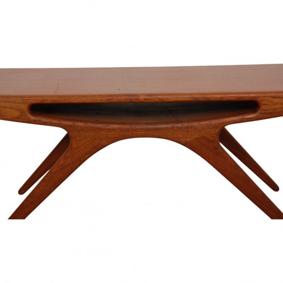 Johannes Andersen Smilet sofabord i teak