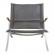 Fabricius and Kastholm FK-82 armchair in black leather 