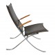 Fabricius and Kastholm FK-82 armchair in black leather 