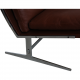 Fabricius og kastholm 3 pers sofa i brun læder