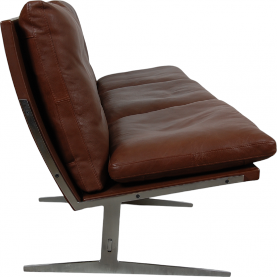 Fabricius og kastholm 3 pers sofa i brun læder