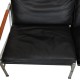 Fabricius and Kastholm FK-6730 3.seater sofa in black leather