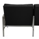 Fabricius and Kastholm FK-6730 3.seater sofa in black leather