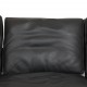 Fabricius og Kastholm FK-6730 3-personers sofa i sort læder