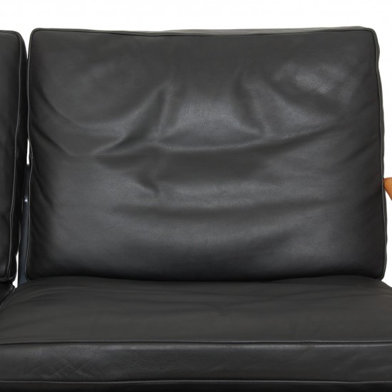 Fabricius og Kastholm FK-6730 3-personers sofa i sort læder