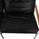 Fabricius and Kastholm FK-6730 3.seater sofa in black leather