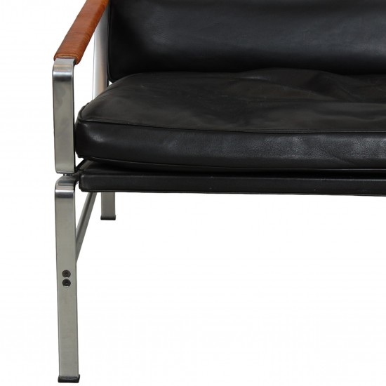 Fabricius and Kastholm FK-6720 loungechair in black leather