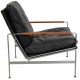 Fabricius and Kastholm FK-6720 loungechair in black leather