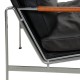 Fabricius and Kastholm FK-6720 loungechair in black leather