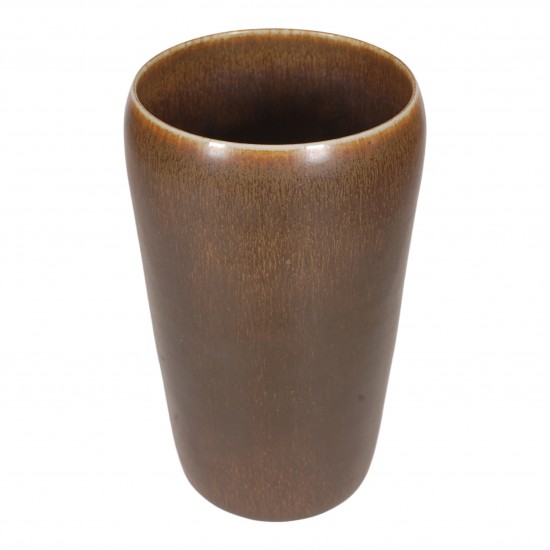 Eva Stæhr Nielsen Saxbo brown vase H: 19