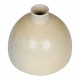 Eva Stæhr vase for Saxbo with a Beige Hare fur's glaze H: 10