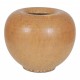 Saxbo Kugleformet vase af stentøj H: 10