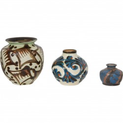 3.stk små Kæhler vaser 