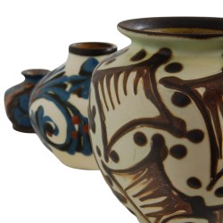 3 small Kæhler vases