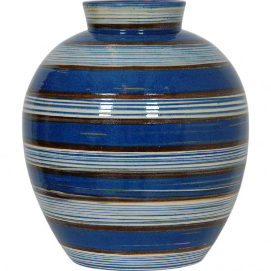 Kæhler blå vase 31 Cm