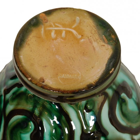 Kähler grøn vase