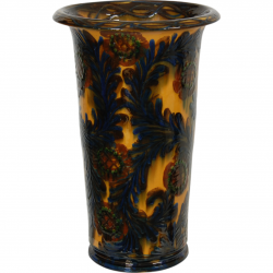 Kæhler gul vase H: 51 Cm